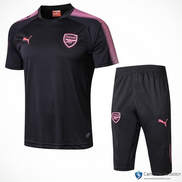 Camiseta Entrenamiento Arsenal Conjunto Completo 2017-18 Negro